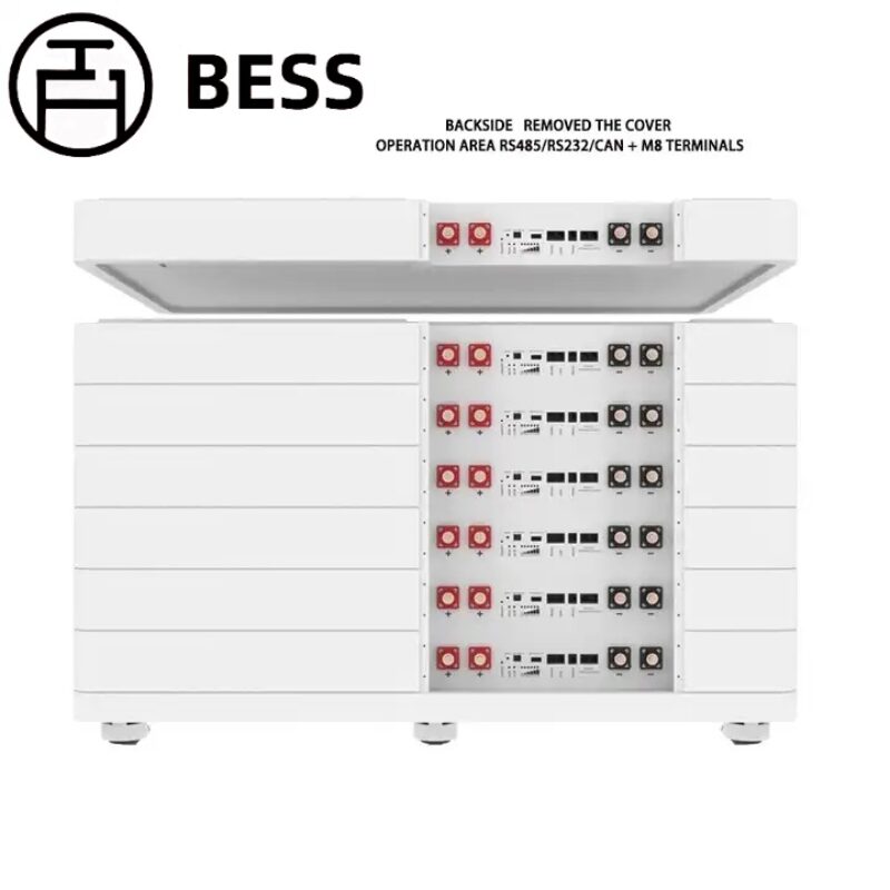 BESS-BYD Bodenstapelmodul 100kWh, 85 kWh, 70kWh Lifepo4 Solar Energiespeicherbatterie für Zuhause